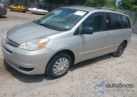 2004 Toyota Sienna Le from USA, damaged, VIN 5TDZA23C64S085032